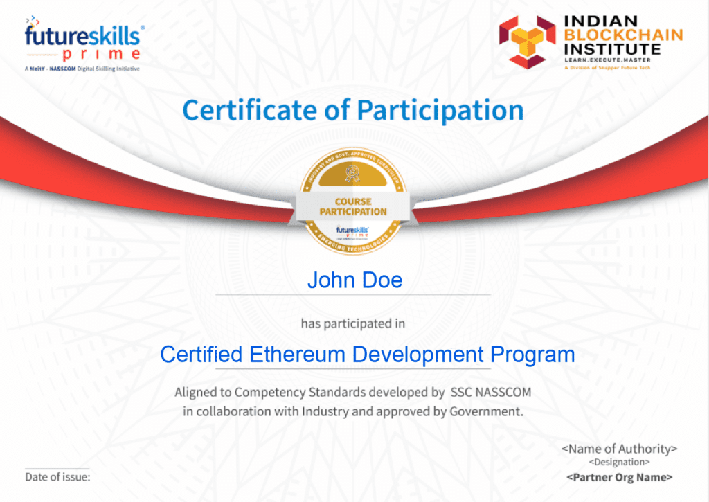 Certified Ethereum Developer Program