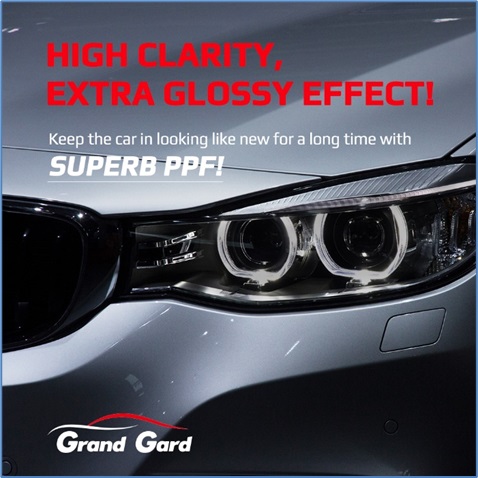 Car Paint Protection Film: High Gloss Finish with Superior Stain Resistance | GRAND GARD