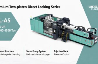 Two Platen Plastic Injection Molding Machine for Large Molds | WOOJINPLAIMM